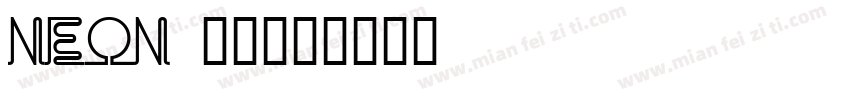 Neon 字体字体转换